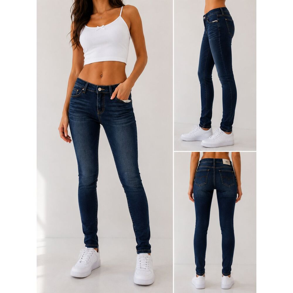 SO Jeggings Size 5 / 27W Dark Wash Stretch Denim